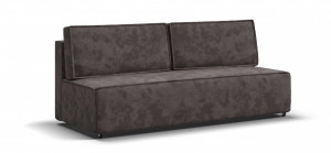 Диван прямой Норд мини Велюр Aлькантара серый  203 см