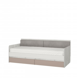 Кровать односпальная Тахта №900.4 Зефир 90х200