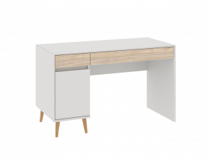 Стол письменный с ящиком Аврора  дуб мария кашемир 130х60х79